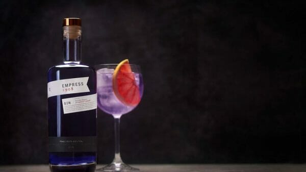 One of the talented minds behind Empress 1908 Indigo Gin says this modern juniper spirit is “not your grandparent’s gin.” (Photo: Empress 1908)